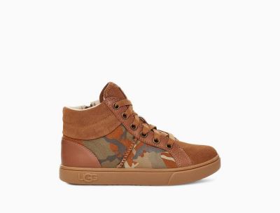 UGG Boscoe Camo Sneakers for Big Kids - Brown Camo India